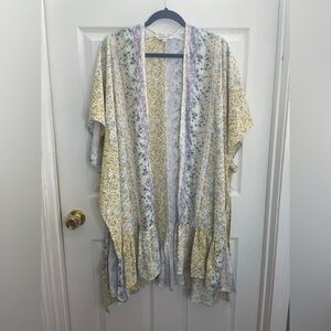 Davi & Dani - Floral patchwork duster S
